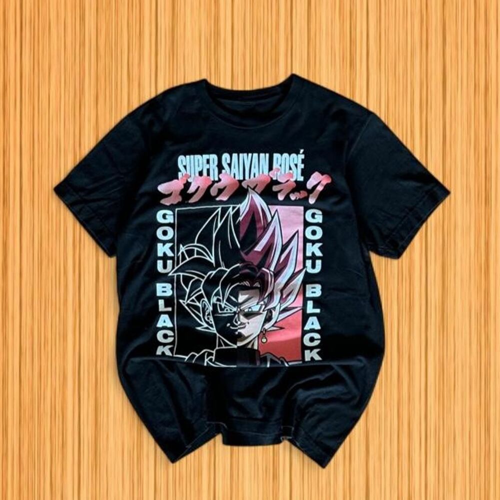 Dragon Ball Super Goku Black Super Saiyan Ros Graphic Tee